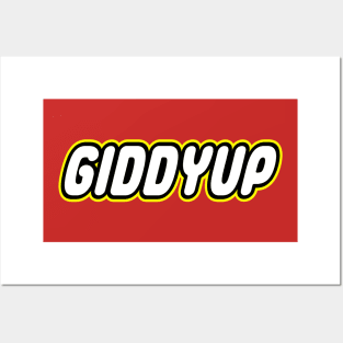 GIDDYUP Posters and Art